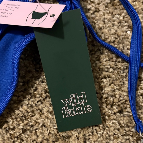 Wild Fable Blue Bikini Set - Picture 3 of 9